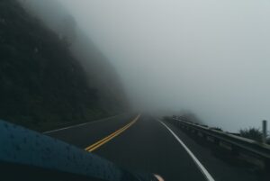 Foggy driving
